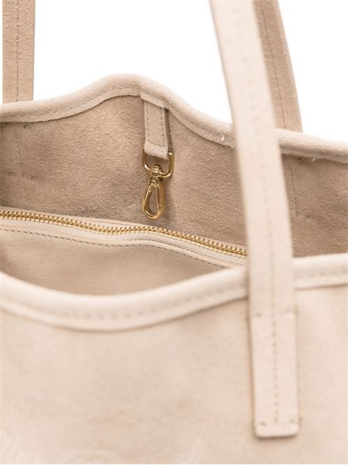 Borsa donna MC2 Saint Barth city bag effetto suede beige MC2 SAINT BARTH | CITY BAG SUADE00102L